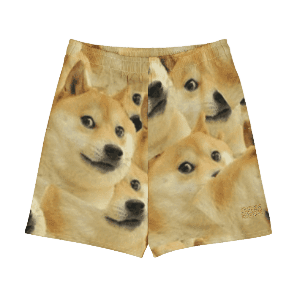 All Over Print Doge Shorts